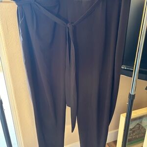 Torrid Black Tie-Front Women's Jumpsuit